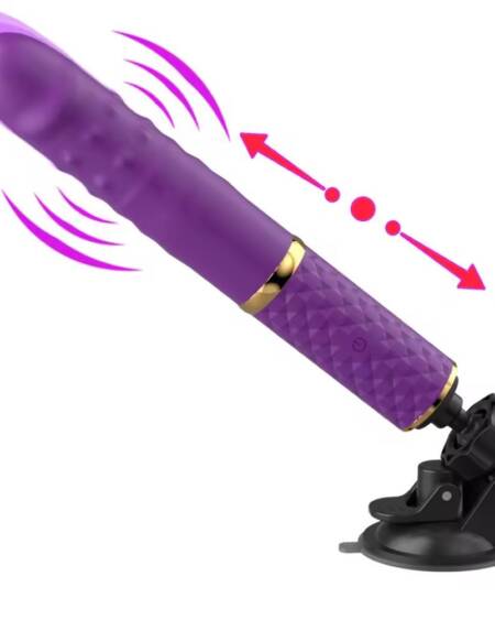 Automatic Thrusting G Spot Dildo Sex Machines Suction Cup Vibrator 10 Thrusts Mode Clitoral Vagina Anal Stimulation Adult Toys