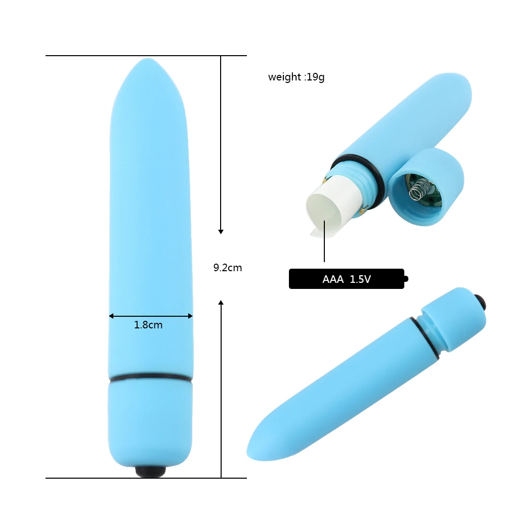 Mini Bullet Dildo Vibrator 10 Speed Sex Product AV Stick Sex Toy for Women G-spot Female Masturbator Anal Toys for Adults 18 - Image 3