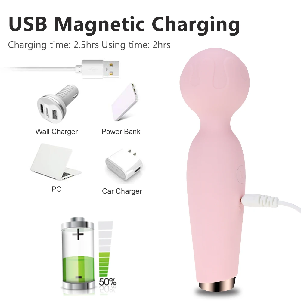 Powerful AV G Spot Vagina Vibrator Clitoris Butt Plug Anal Erotic Goods Products Sex Toys for Woman Men Adults Female Dildo Shop - Image 4