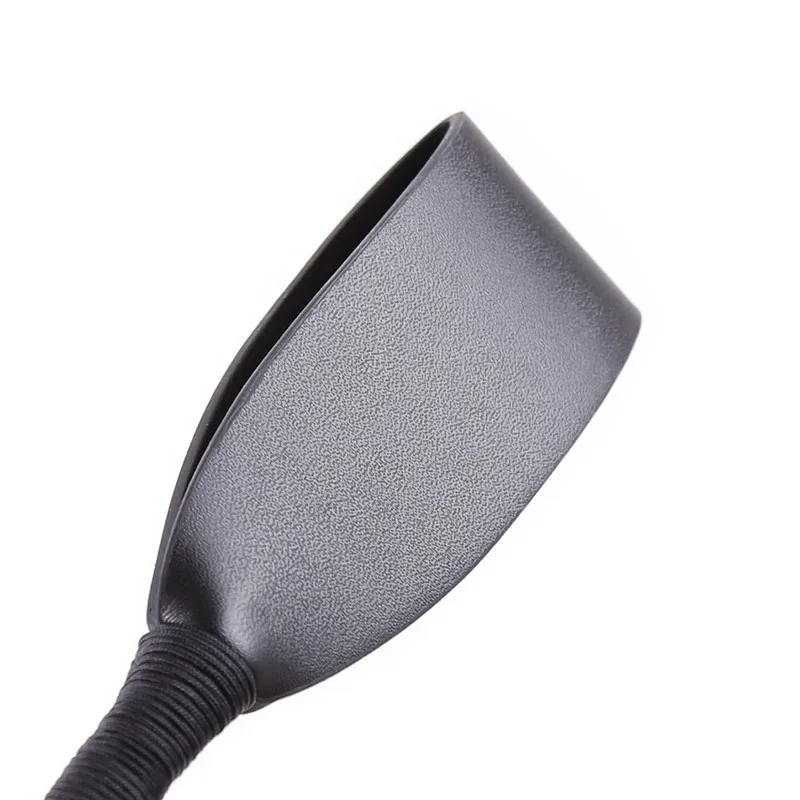 60CM Black PU Leather Spanking Paddle Long Whip Flirting Slave BDSM Bondage Flogger Sex Toys For Woman G Spot Sex Shop - Image 3
