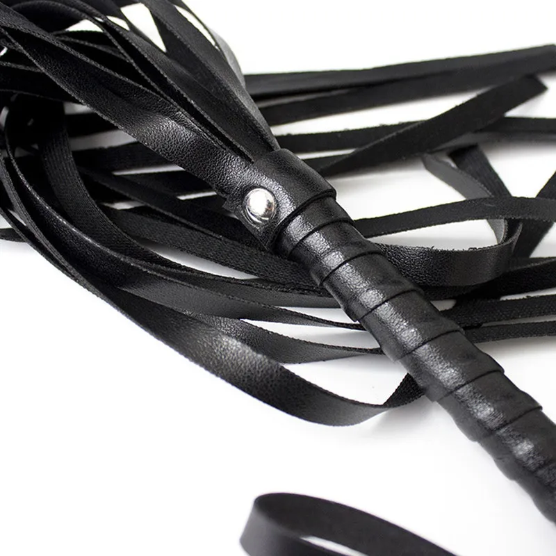 Erotic Slave Whip Leather Tassel Adult Games BDSM Bondage Sex Toys For Woman Harness Flogger Spanking Bondage Restraints Couples - Image 5
