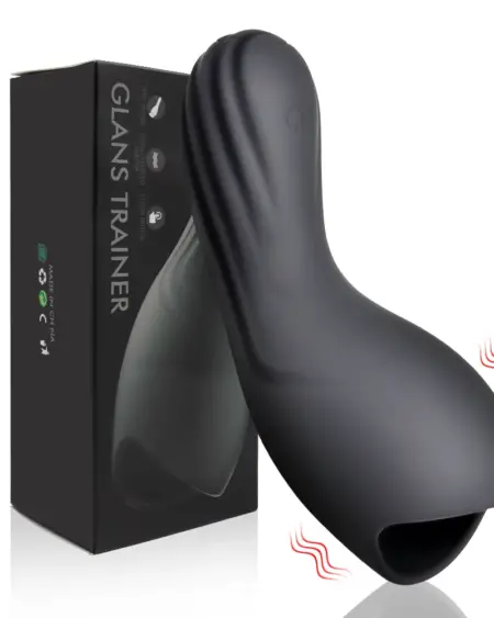 Male Glans Trainer Vibrator Delay Ejaculation Stimulate Massager Erotic Masturbator Cup Penis Training Sex Machines Toys for Men
