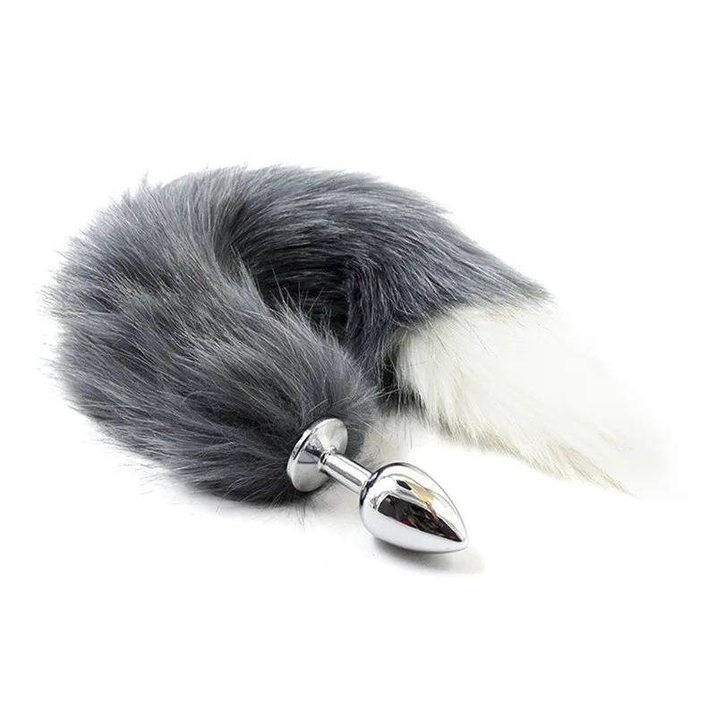 Bsdm For Toys Fox Tail Anal Anal Butt Plug G-spot No Vibrator Adult Sex Toys For Women Men Couples Games Buttplug Sex Products - Image 7