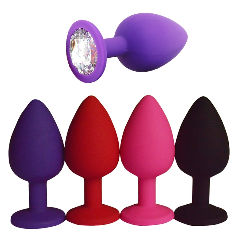 S/M/L 100%Silicone Butt Plug Anal Plugs Unisex Sex Stopper 3 Different Size Adult Toys for Men/Women Anal Trainer For Couples SM - Image 3