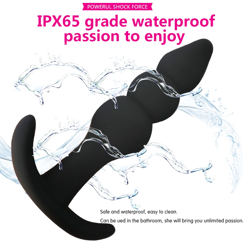 Silicone Butt Plug Bullet Anal Beads Stimulator Sex Toy Prostate Massager Dildo Sex Products Gay Adults Produce for Beginners - Image 3
