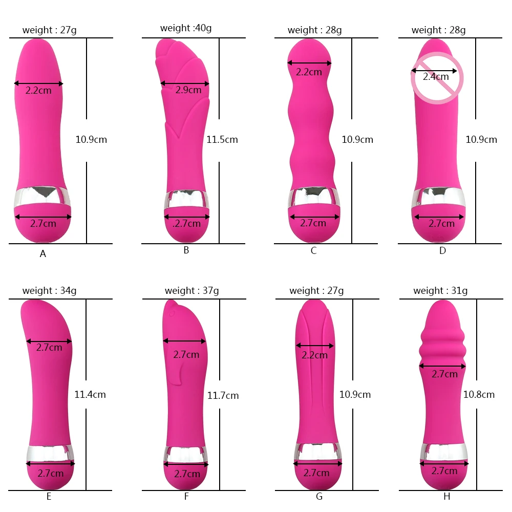 Mini AV Vibrators For Women G-spot Vibration Bullet Realistic Dildo Female Masturbator Clit Massager Sex Toys Couples Vibrator - Image 2