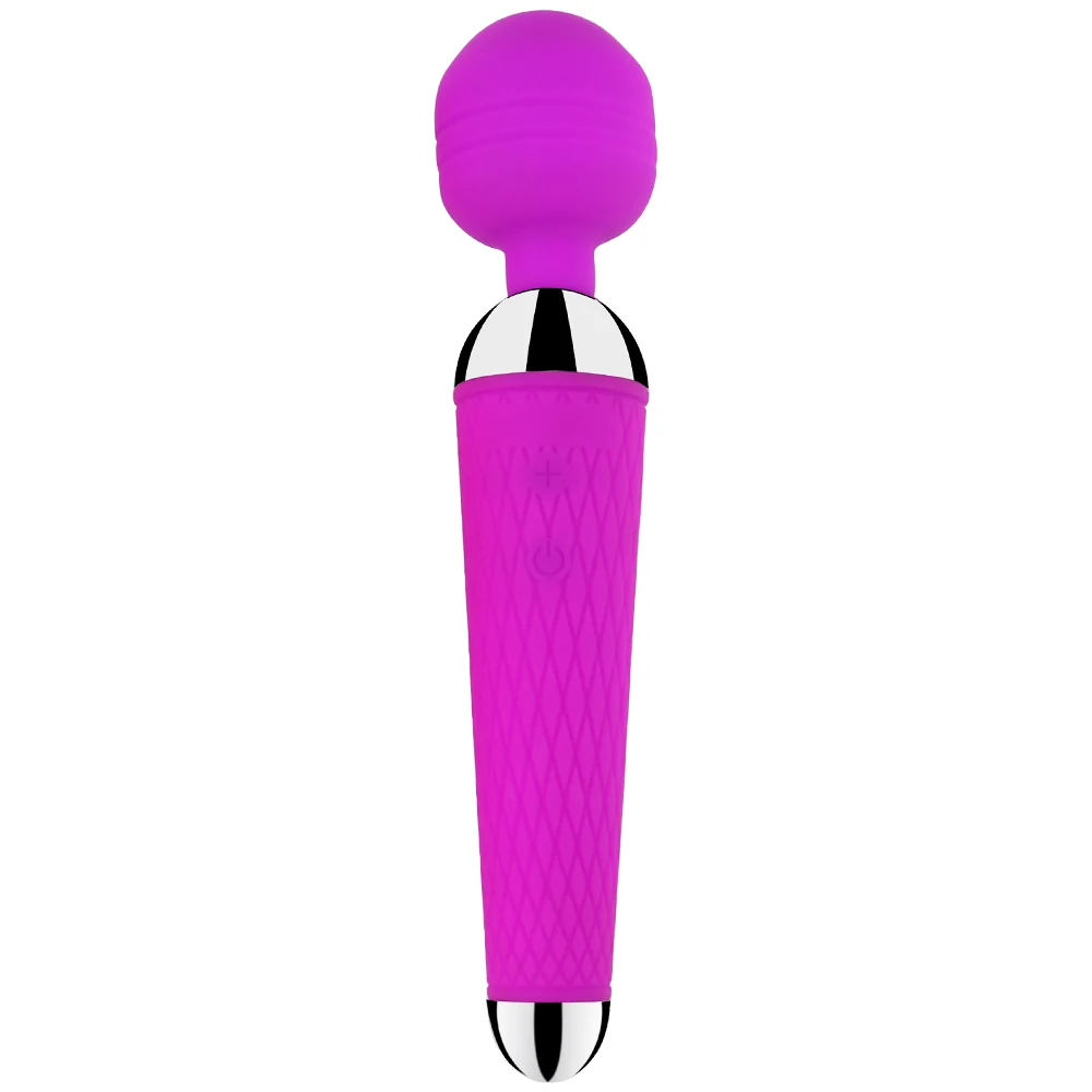 Powerful Oral Clit Vibrators USB Charge Av Magic Wand Vibrator Anal Massager Adult Sex Toys For Women Safe Silicone Sex Product - Image 8