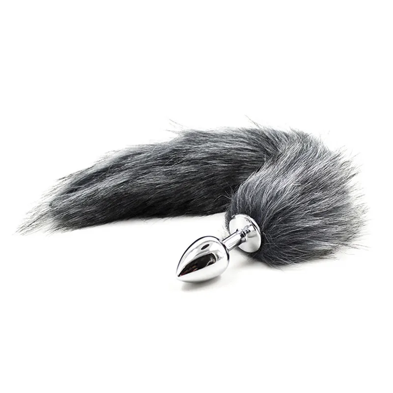Bsdm For Toys Fox Tail Anal Anal Butt Plug G-spot No Vibrator Adult Sex Toys For Women Men Couples Games Buttplug Sex Products - Image 9