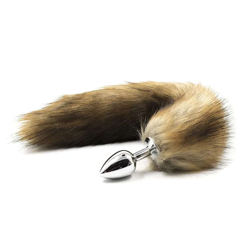 Bsdm For Toys Fox Tail Anal Anal Butt Plug G-spot No Vibrator Adult Sex Toys For Women Men Couples Games Buttplug Sex Products - Image 8