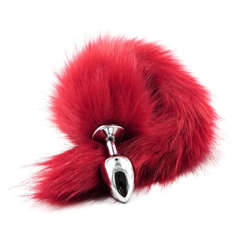 Bsdm For Toys Fox Tail Anal Anal Butt Plug G-spot No Vibrator Adult Sex Toys For Women Men Couples Games Buttplug Sex Products - Image 3