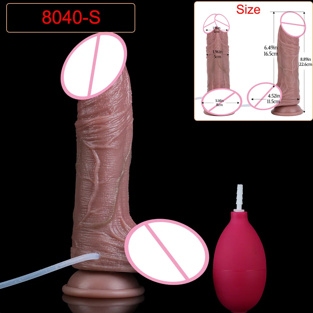 Deep Veins Ultra Squirting Dildo Silicone Skin Touch Long Ejaculating Butt Plug For Men Women G-Spot Stimulate 18+ Sex Toys - Image 30