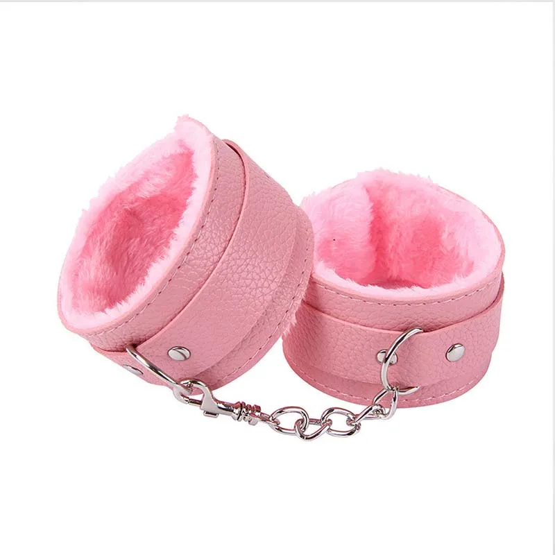 BDSM Sexy Bondage Handcuffs Ankle Cuffs Adjustable With Adult Game Erotic Sex Toy for Women Couples Pink Black Red - Image 10