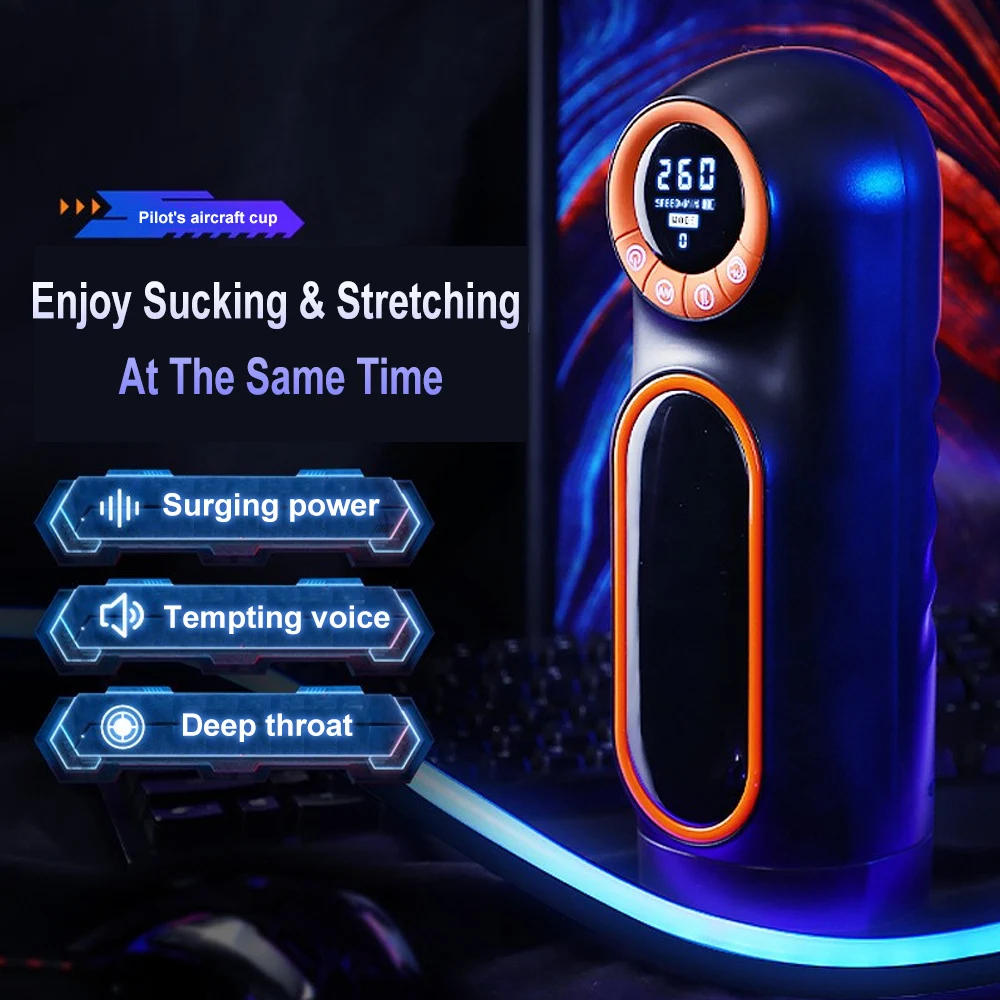 Male Masturbators Electric Pocket Pussy Male Masturbator Cup 10 Mode Thrusting 4 Suction for Penis Stimulation Sex Toys for Men - Image 4