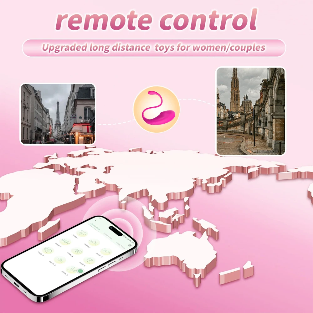 Female Wireless Bluetooth APP Vibrator Remote Control Eggs Clitoris Stimulator G Spot Massager Adults Panties Sex Toys for Women - Image 6