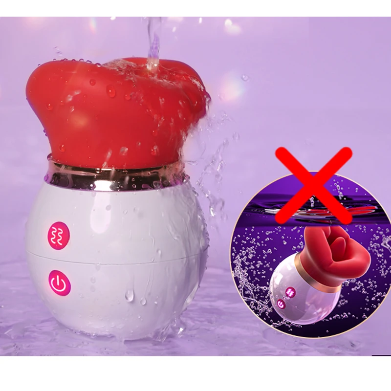 Mouth-Shaped Sucking Vibrator Tongue Licking Nipple Anal Clit Sucker Sexy G Spot Clitoral Stimulator Couples Sex Toy for Woman - Image 6