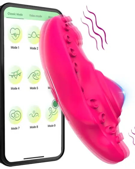 Wearable Panty Vibrator App Remote Control Vibrating Eggs Butterfly Vagina Clitoral Stimulator Panties Sex Toy for Women Couples