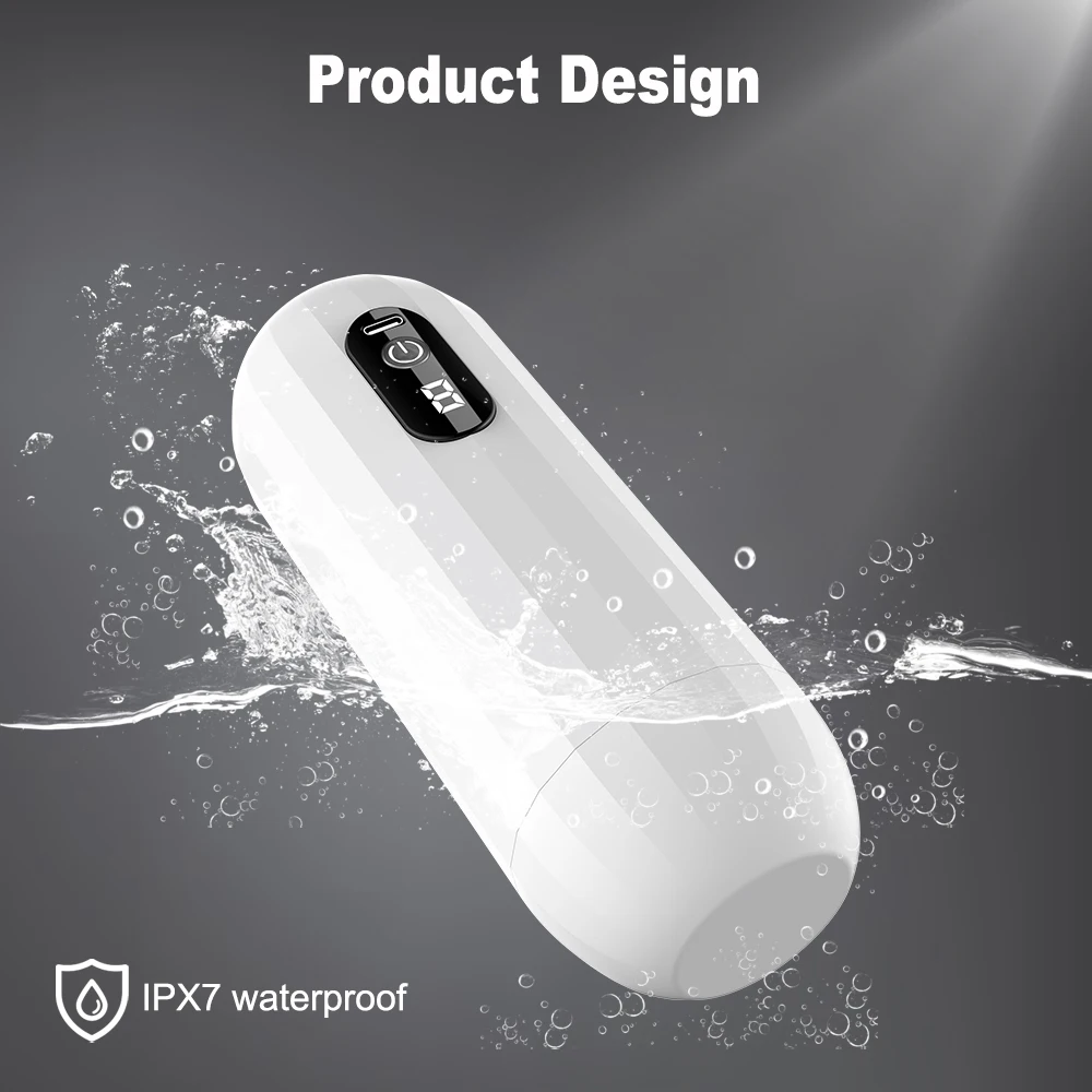 Automatic Sucking Mastubator Cup Male Delayed Exercise Long Lasting Trainer Pussy Blowjob Masturbation Machine Sex Toys for Men - Image 4