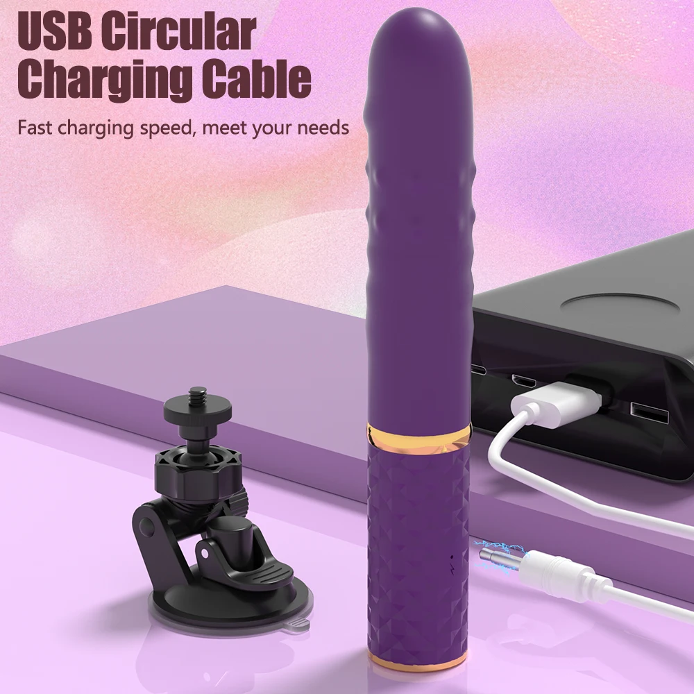 Automatic Thrusting G Spot Dildo Sex Machines Suction Cup Vibrator 10 Thrusts Mode Clitoral Vagina Anal Stimulation Adult Toys - Image 4