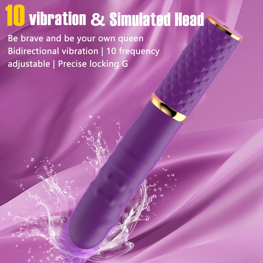 Automatic Thrusting G Spot Dildo Sex Machines Suction Cup Vibrator 10 Thrusts Mode Clitoral Vagina Anal Stimulation Adult Toys - Image 2
