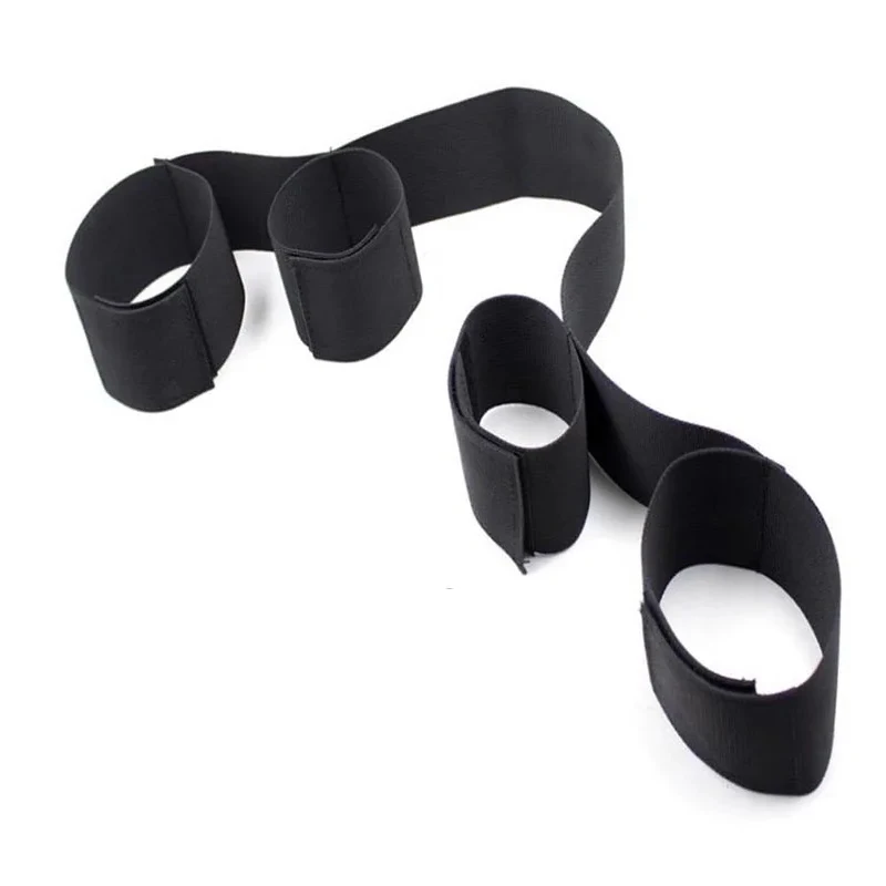 BDSM Bondage Gear Adjustable Handcuffs Ankle Cuffs Open Leg Restraint Fetish Sex Toys For Woman Couples Adult Games No Vibator - Image 12