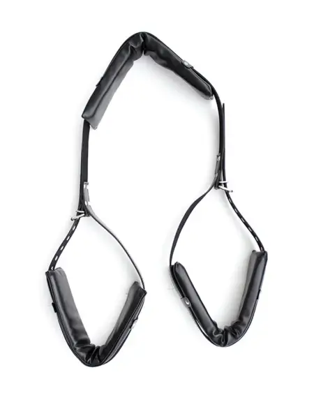 BDSM Bondage Gear Adjustable Handcuffs Ankle Cuffs Open Leg Restraint Fetish Sex Toys For Woman Couples Adult Games No Vibator