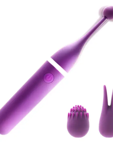 G Spot Tease Stick Vibrators for Women Clitoris Pussy Stimulation Erotic Female Masturbator Adult Sex Toys Comes 3 Massage Heads