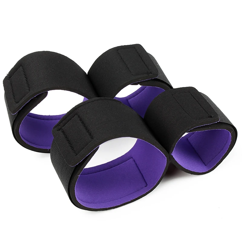 BDSM Sex Toys For Coupels Flirting Adjustable Erotic Handcuffs Neck Ankle Bondage Restraints Harness Open Chastity Adult Games - Image 9