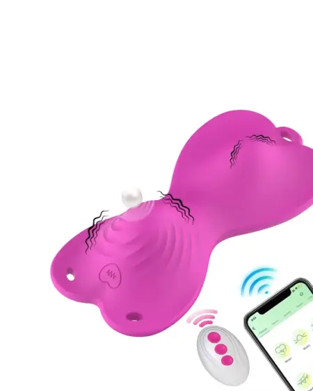 APP Remote Control Vibrator Butterfly Clit Stimulator Dual Motor Wearable Vagina G spot Massager Female Adult Sex Toy for Woman