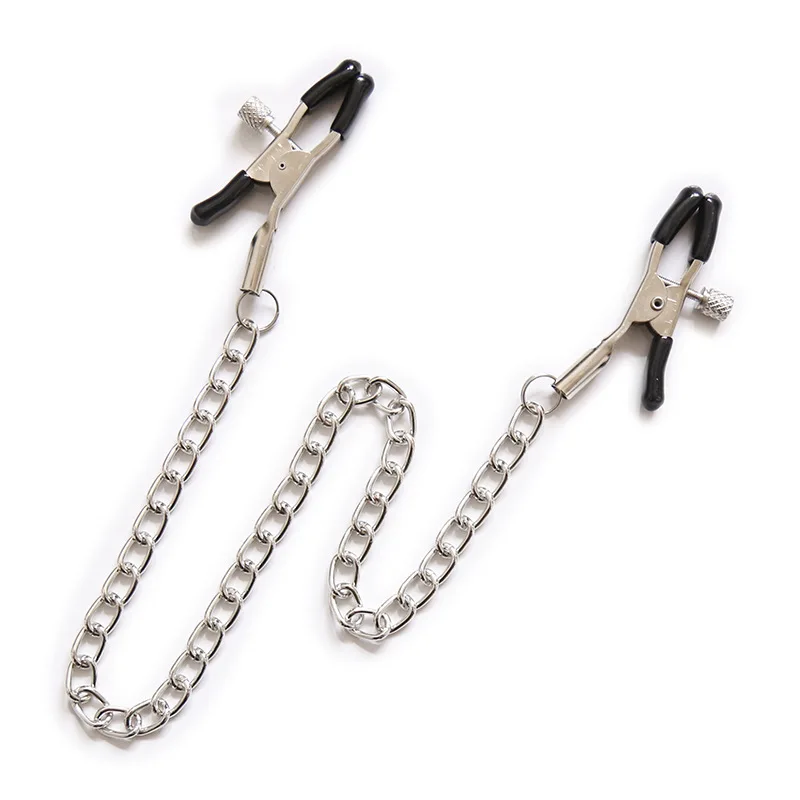 No Vibrator Nipple Clamp With Chain Nipple Clips BDSM Fetish Clamps Bondage Adult Games Couples Sex Toys For Women Products 18 - Image 7