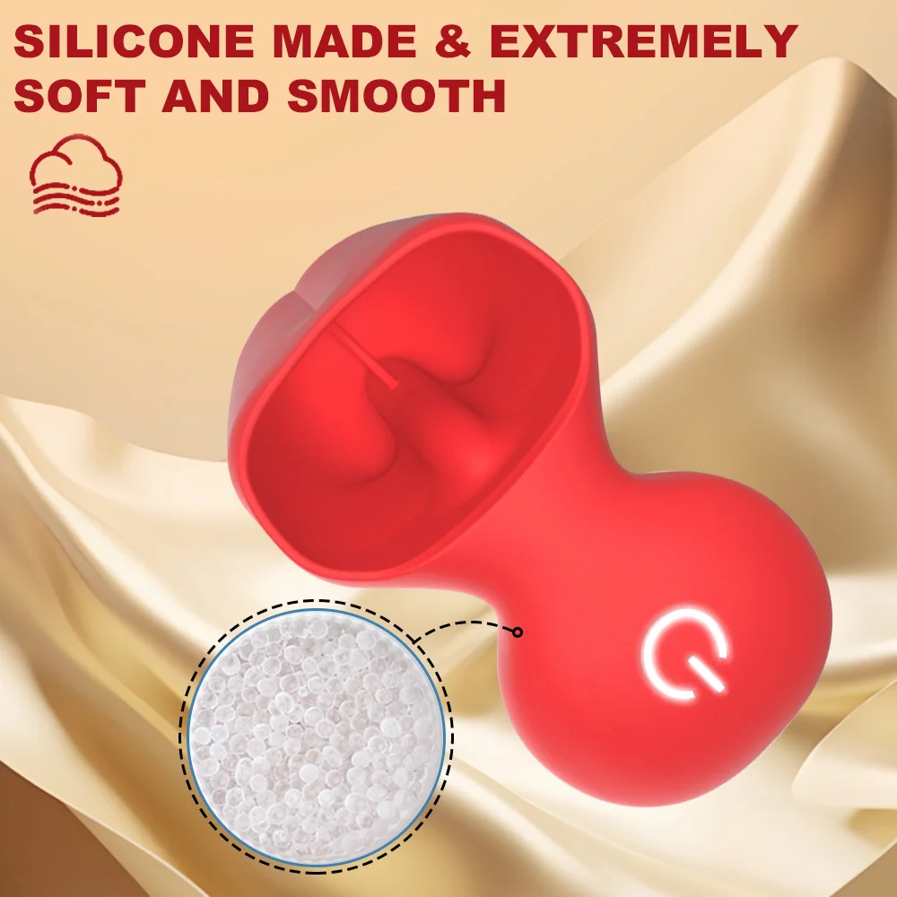 Finger Vibrator G Spot Clitoral Stimulator Rose Toy 10 Vibration Nipple Massager Masturbator Female Couple Adult Sex Toys 18+ - Image 4
