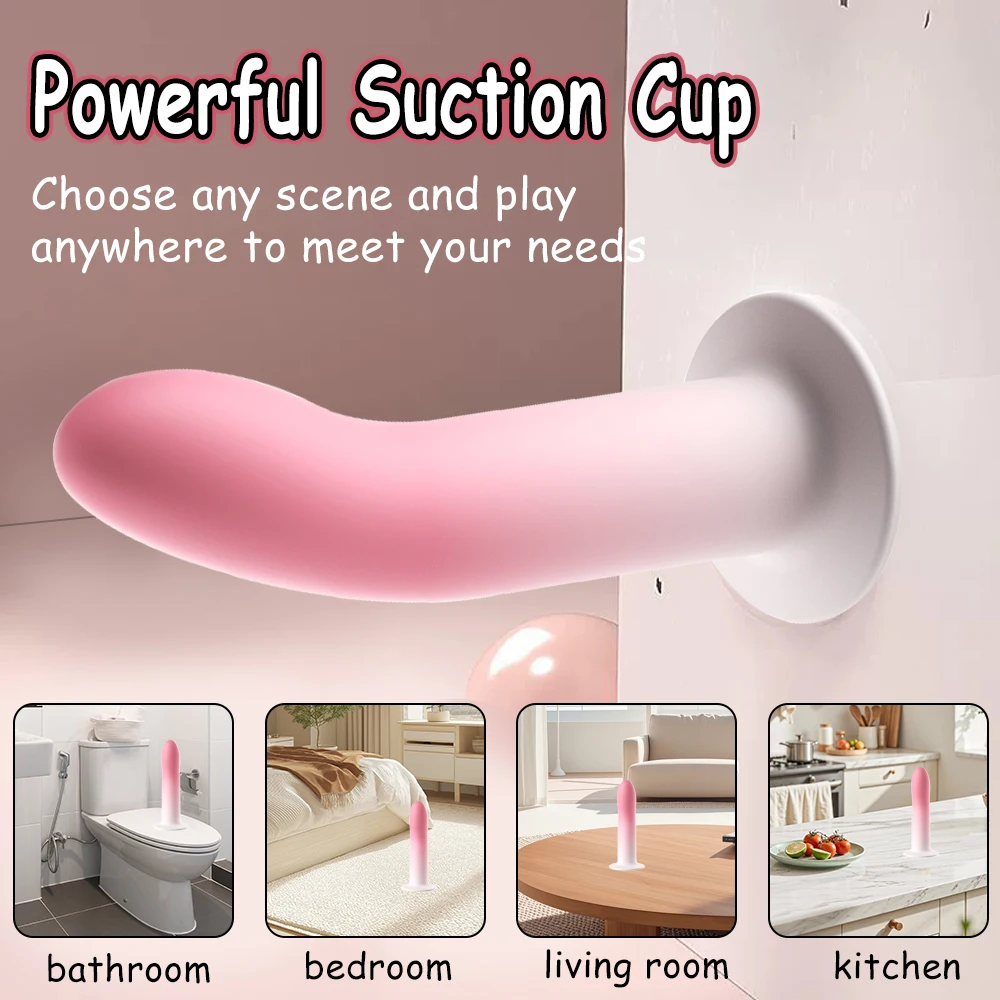 Big Dildo Vagina Clit G-Spot Massager For Lesbian Soft Silicone Anal Plug Dilatancy Erotic Toys Sex Toy for Women Men Couples - Image 3