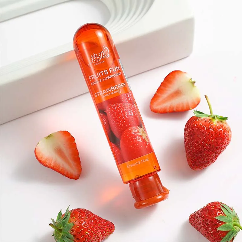 Fruity Lubricant Strawberry Flavor Lubricant Sex Lube Water Based Lubricant Oral Sex Anal Sex Masturbation Vagina Orgasm Gel - Image 7