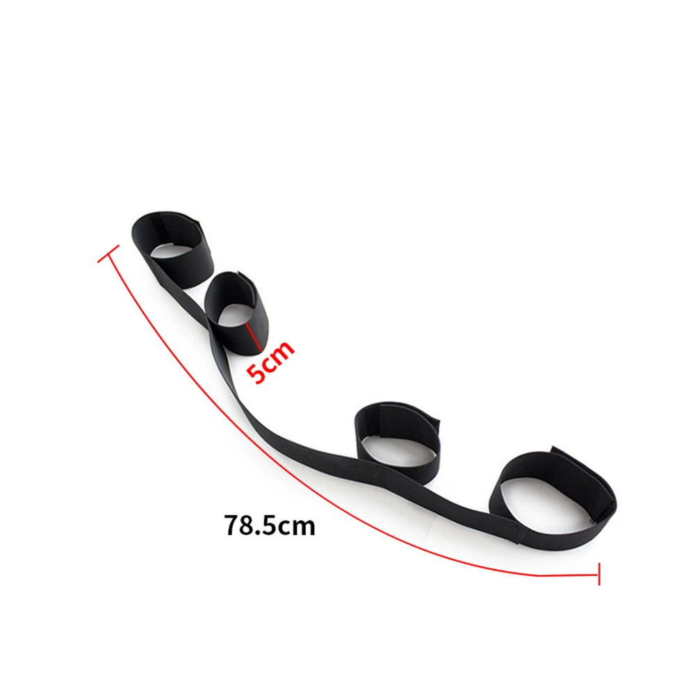 Sex Toys For Woman Couples Handcuffs Set BDSM Bondage Gear Bed Restraints Rope Strap Adult Game Goods Wrists & Ankle Cuffs - Image 4