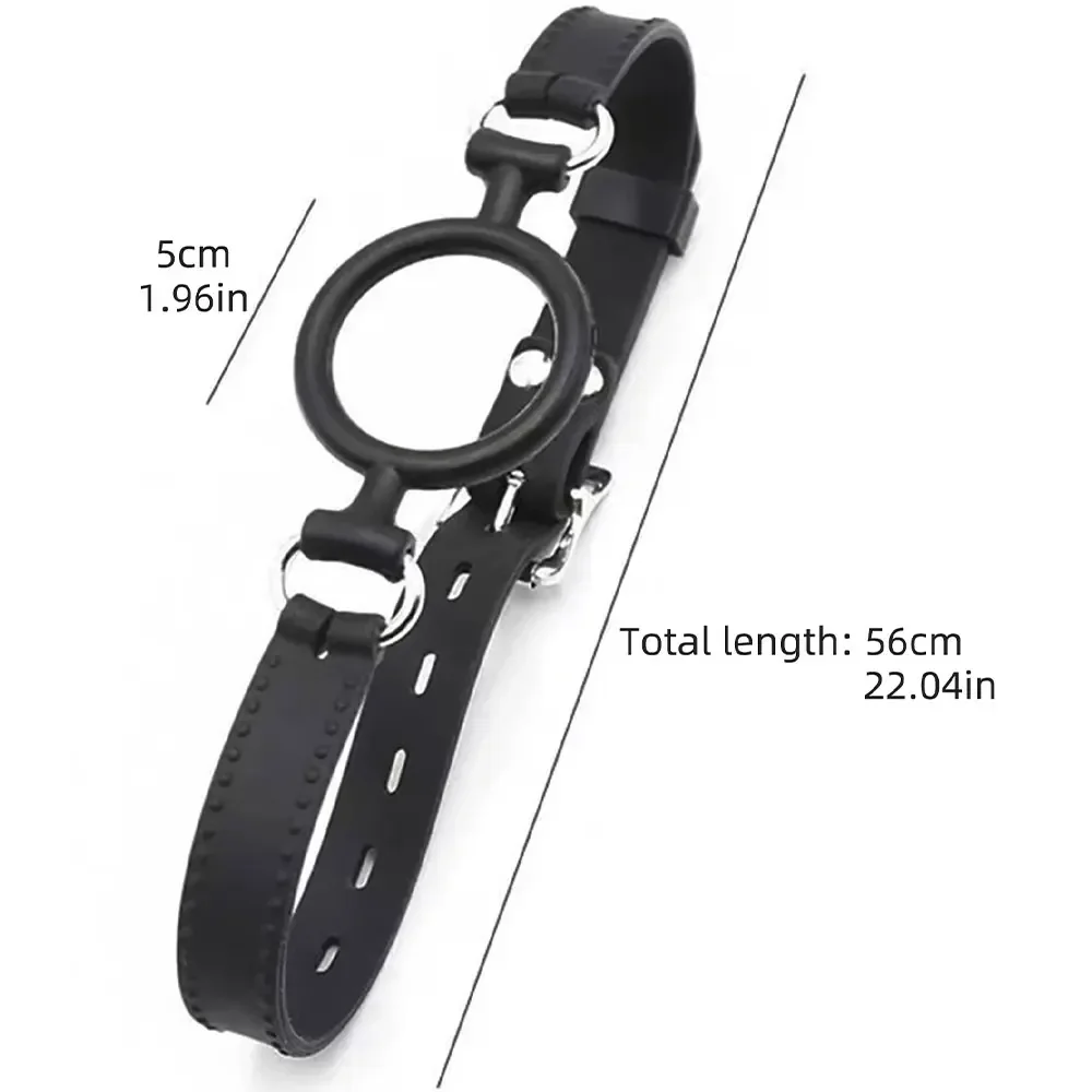 Silicone Oral Sex Ring Open Mouth Gag Flirting Bondage Balls Adult Game Erotic Toys BDSM Restraints Sex Toys For Couples - Image 2