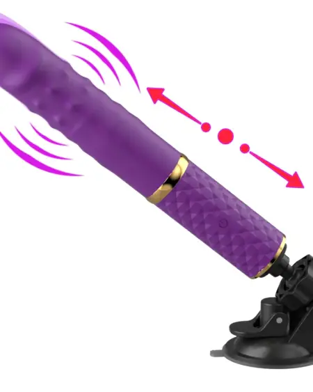 Automatic Thrusting G Spot Dildo Sex Machines Suction Cup Vibrator 10 Thrusts Mode Clitoral Vagina Anal Stimulation Adult Toys