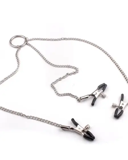 Sexy flirt Nipple Clamps Labia Breast Nipple Clamps With Chain Clips Slave Bdsm Fetish Erotic Toys Sex Tool For women Adult Game
