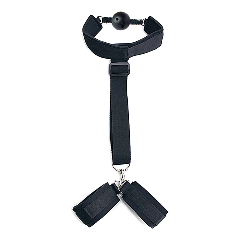 BDSM Bondage Gear Adjustable Handcuffs Ankle Cuffs Open Leg Restraint Fetish Sex Toys For Woman Couples Adult Games No Vibator - Image 11
