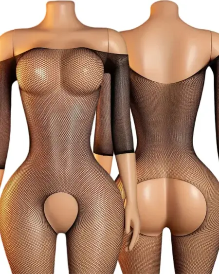 Exotic Body Stockings Crotchless Sex Costumes Adult Bondage Toys Erotic Women Open Pantyhose Porn Transparent Bra Sexy Lingerie