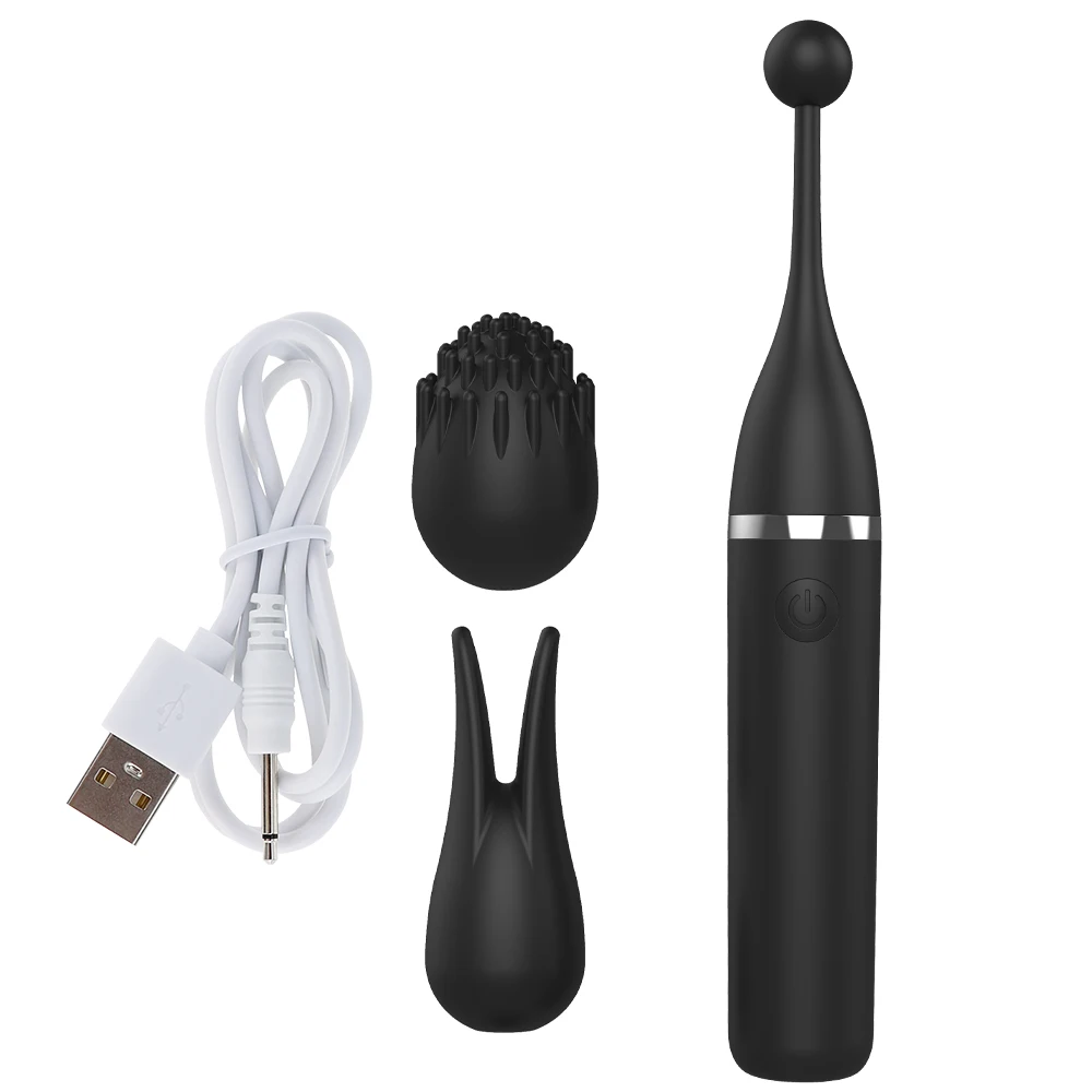 G Spot Tease Stick Vibrators for Women Clitoris Pussy Stimulation Erotic Female Masturbator Adult Sex Toys Comes 3 Massage Heads - Image 9