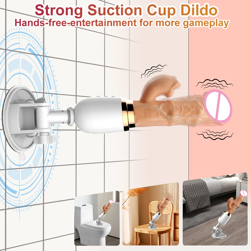 Remote Control Thrusting Dildo Vibrator Roll Bead 10 Modes G Spot Clitoral Anal Stimulation Sex Toys for Women Rabbit Vibrators - Image 5