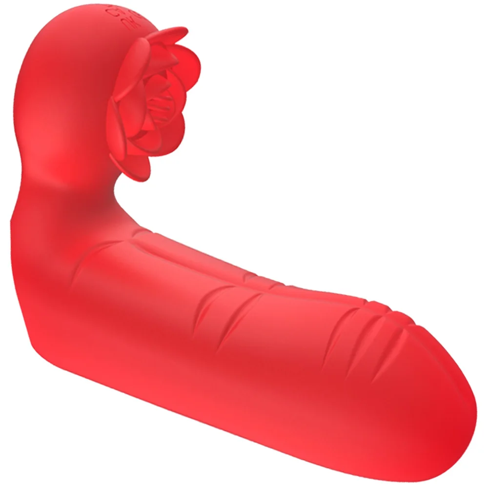 Finger Vibrator G Spot Clitoral Stimulator Rose Toy 10 Vibration Nipple Massager Masturbator Female Couple Adult Sex Toys 18+ - Image 10