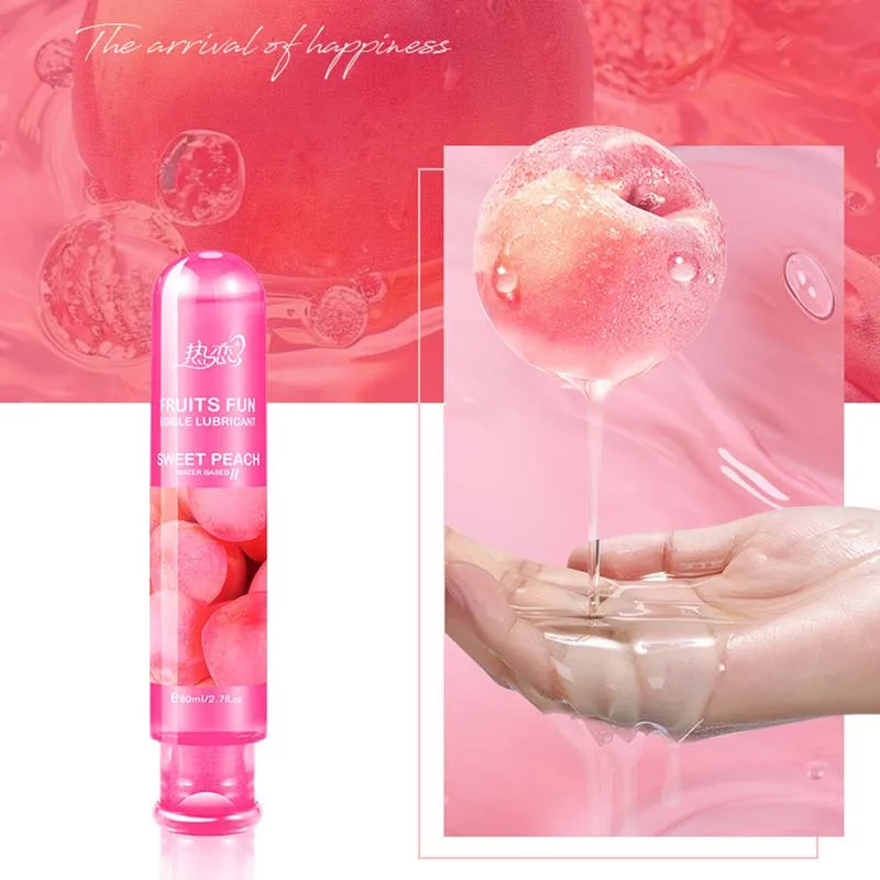 Fruity Lubricant Strawberry Flavor Lubricant Sex Lube Water Based Lubricant Oral Sex Anal Sex Masturbation Vagina Orgasm Gel - Image 5