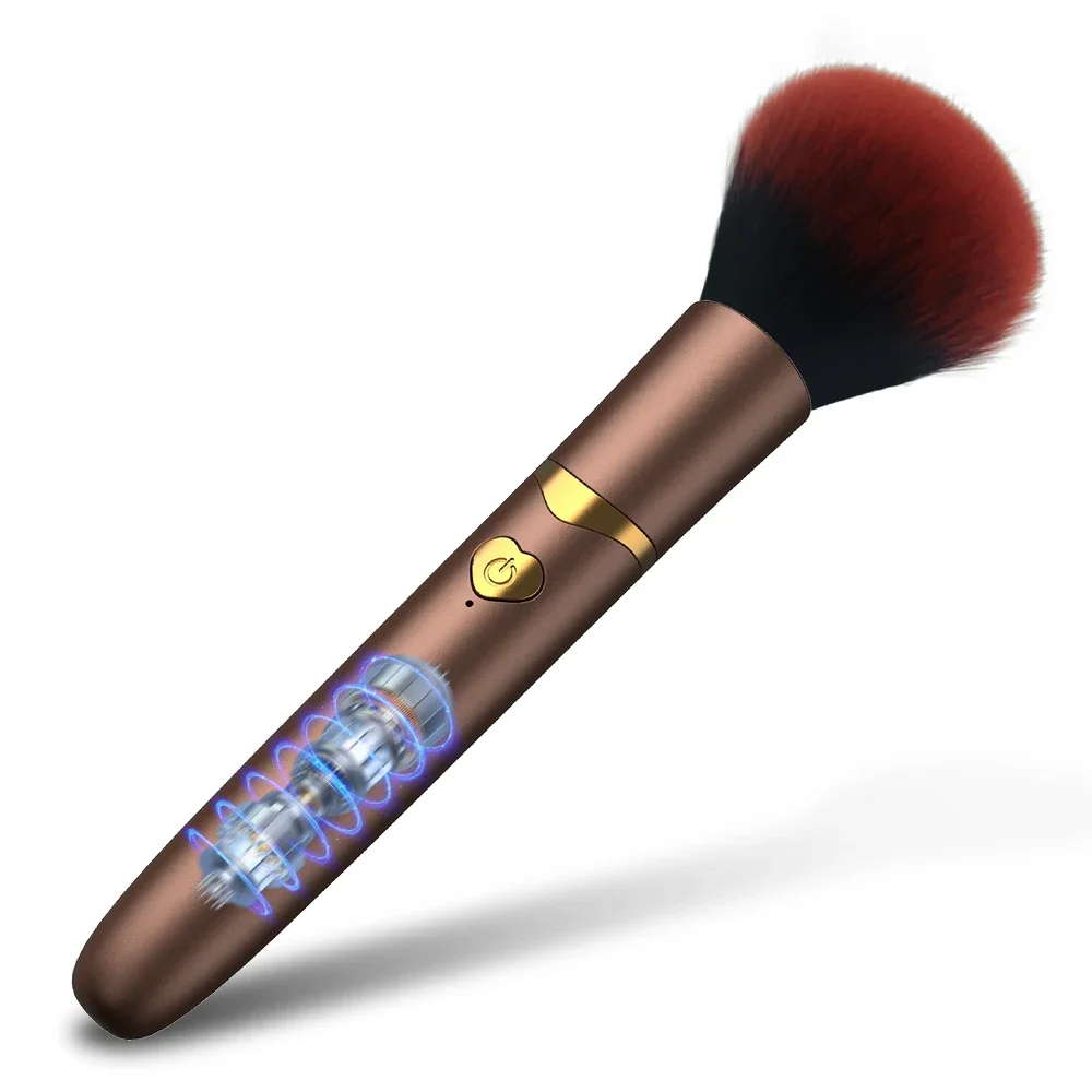 Makeup Brush G Spot Vibrator Sex Toys Powerful Vibrating Vagina Nipple Orgasm Stimulator USB Wireless Charging AV Stick Massager - Image 12