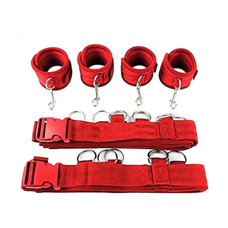 Sex Products BDSM Bondage In Bed Erotic Sex Toys For Women Chastity Couples Adult Games Handcuffs Ankle Cuffs Sexshop For Femdom - Image 8