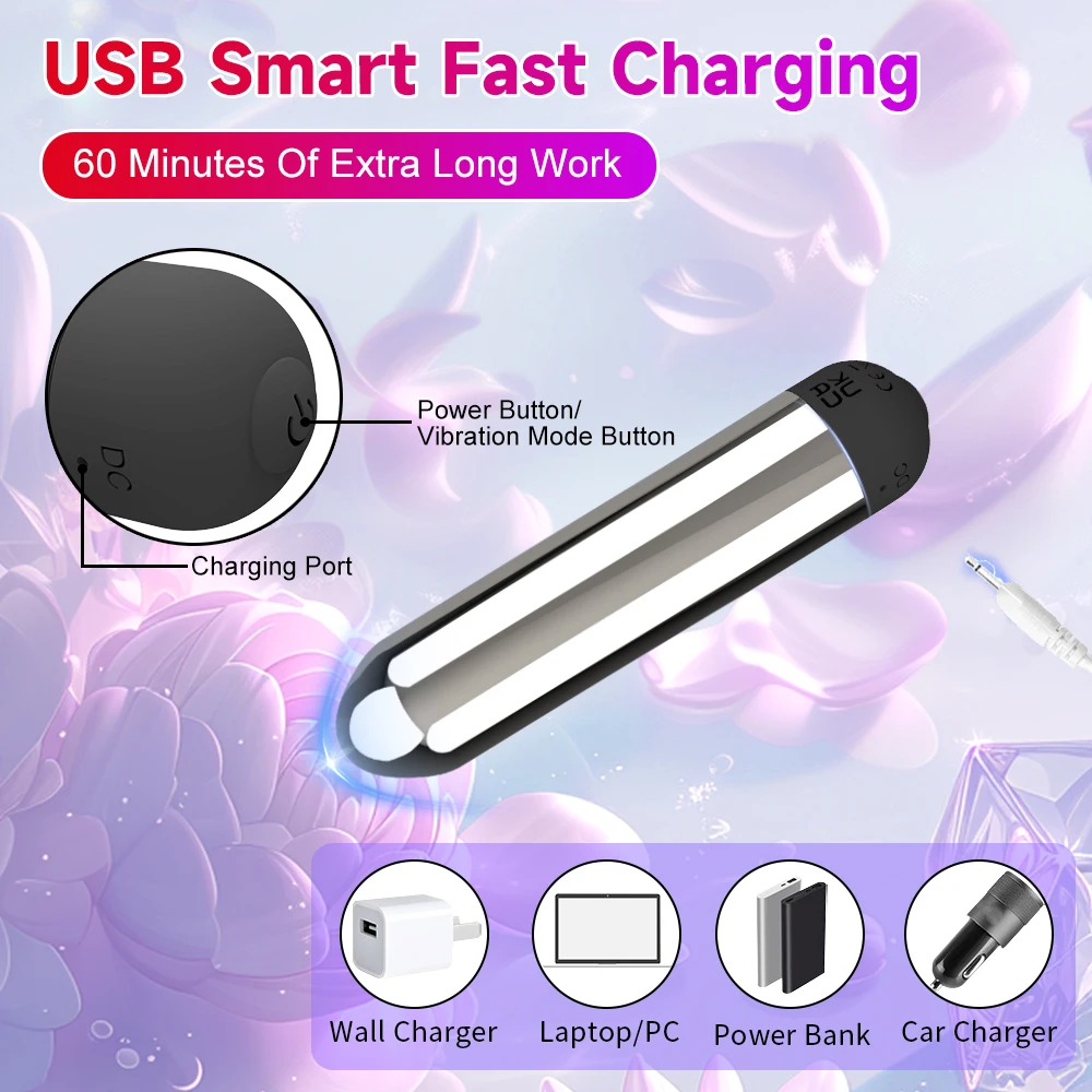 Powerful Bullet Vibrator APP Bluetooth Control Clitoral G Spot Stimulation Massager Mini Anal Pussy Stimulator Sex Toy for Women - Image 4