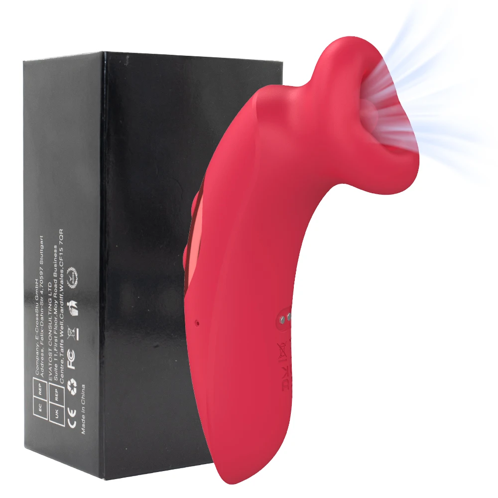 Mouth Sucking Vibrator 10 Tongue Licking Rose Toy Anal Clit Nipple Stimulator Female Couples Sex Toys for Women Adult Sex Games - Image 7