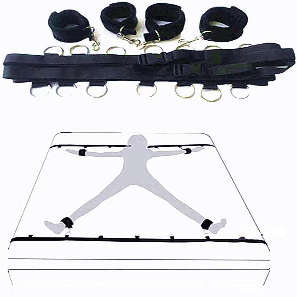 Sex Products BDSM Bondage In Bed Erotic Sex Toys For Women Chastity Couples Adult Games Handcuffs Ankle Cuffs Sexshop For Femdom - Image 2