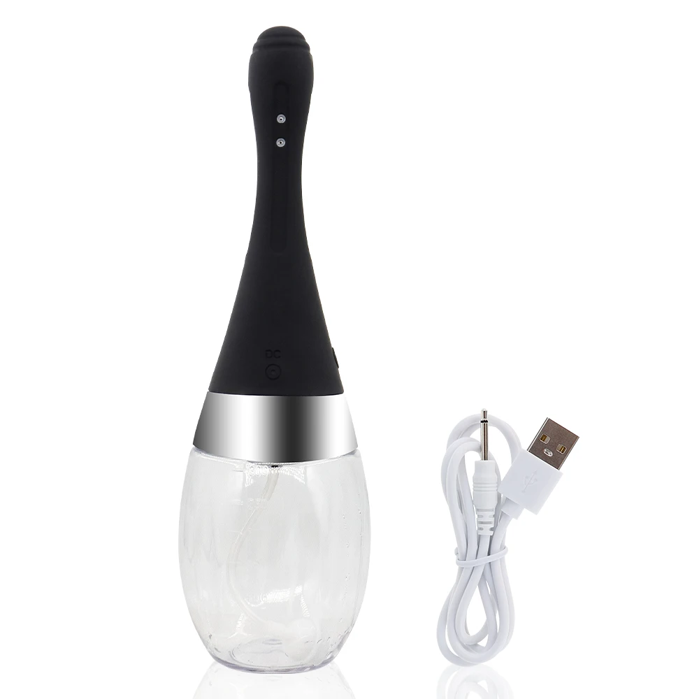 Fully Automatic Enema Cleaning Container Vagina Anal Cleaner Douche Bulb Design Silicone Health Wash Tool Sex Toys for Women Men - Image 7