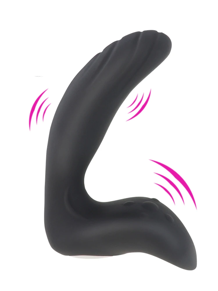 Male Prostate Massage Dildo Vibrator Anal Plug Silicone Waterproof Prostate Stimulator Butt Plug Sex Toy For Men Adult Sex Toys