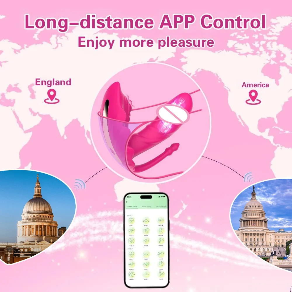 Rabbit Sex Toys for Women Anal Dildo App Remote Controlled Wearable Vibrator 9 Modes G Spot Clitoralis Stimulation Adult Product - Image 6